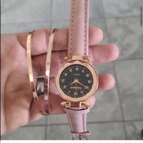 Grey Women's Watches Fashion Starry Sky Quartz - Picture 5 of 5